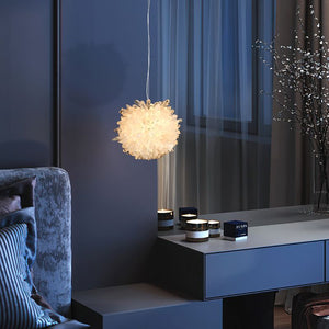 Gina Crystal Cluster Ball Pendant Light - Oasislives