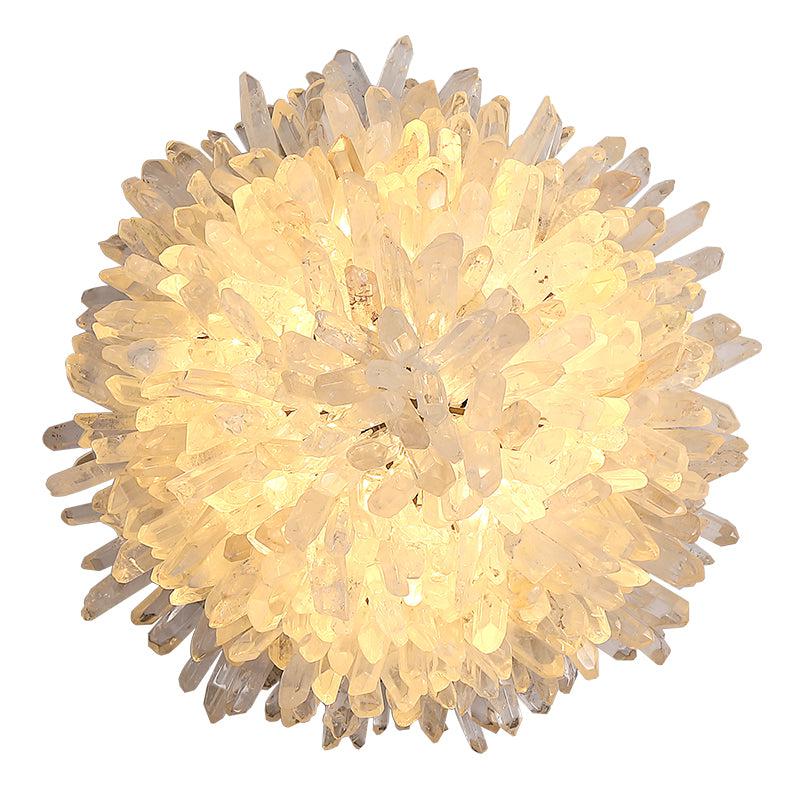 Gina Crystal Sunflower Wall Sconce - Oasislives