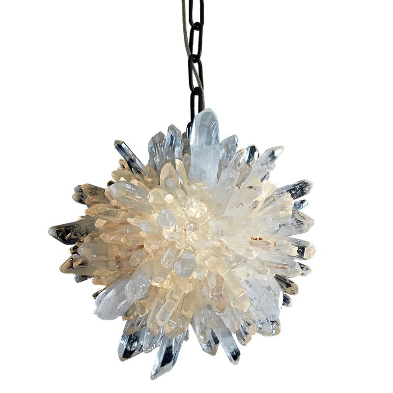 Gina Rock Crystal Creative Pendant - Oasislives