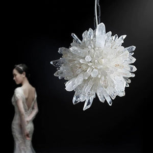 Gina Rock Crystal Creative Pendant - Oasislives