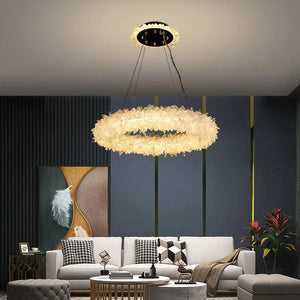 Gina Rock Crystal Modern Chandelier - Oasislives
