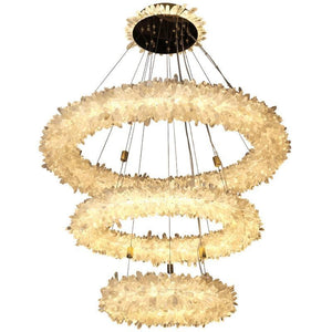Gina Rock Crystal Modern Chandelier - Oasislives