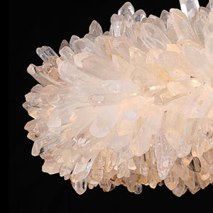 Gina Rock Crystal Modern Chandelier - Oasislives