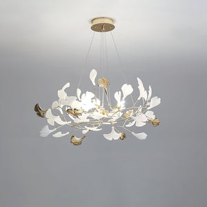 Ginkgo Chandelier R - Oasislives