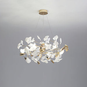 Ginkgo Chandelier H - Oasislives
