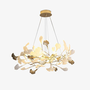 Ginkgo Chandelier R - Oasislives