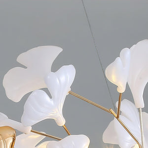 Ginkgo Chandelier R - Oasislives