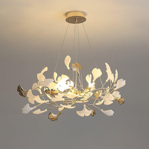 Ginkgo Chandelier R - Oasislives