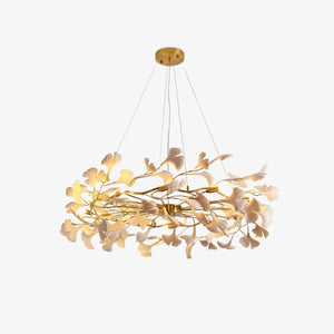 Ginkgo Chandelier P - Oasislives