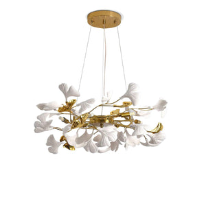 Ginkgo Chandelier P - Oasislives