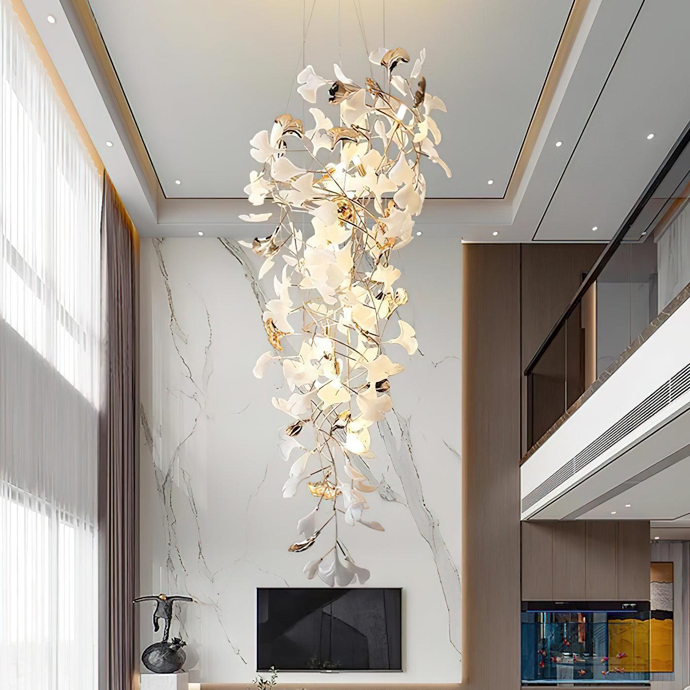 Ginkgo Ojo Chandelier