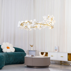 Ginkgo Chandelier U - Oasislives