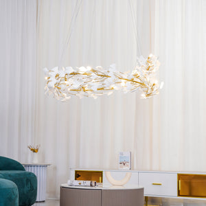 Ginkgo Chandelier U - Oasislives