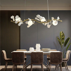 Ginkgo Glass Chandelier - Oasislives
