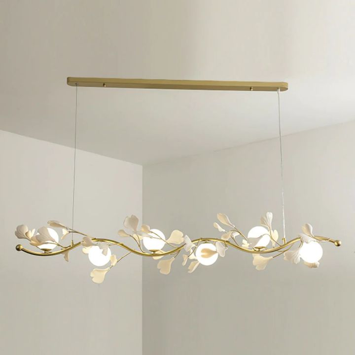Ginkgo Glass Chandelier - Oasislives