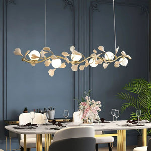 Ginkgo Glass Chandelier - Oasislives