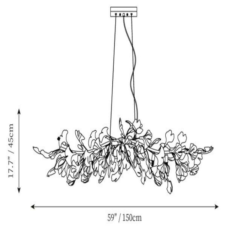 Ginkgo Luxury Chandelier Style C - Oasislives