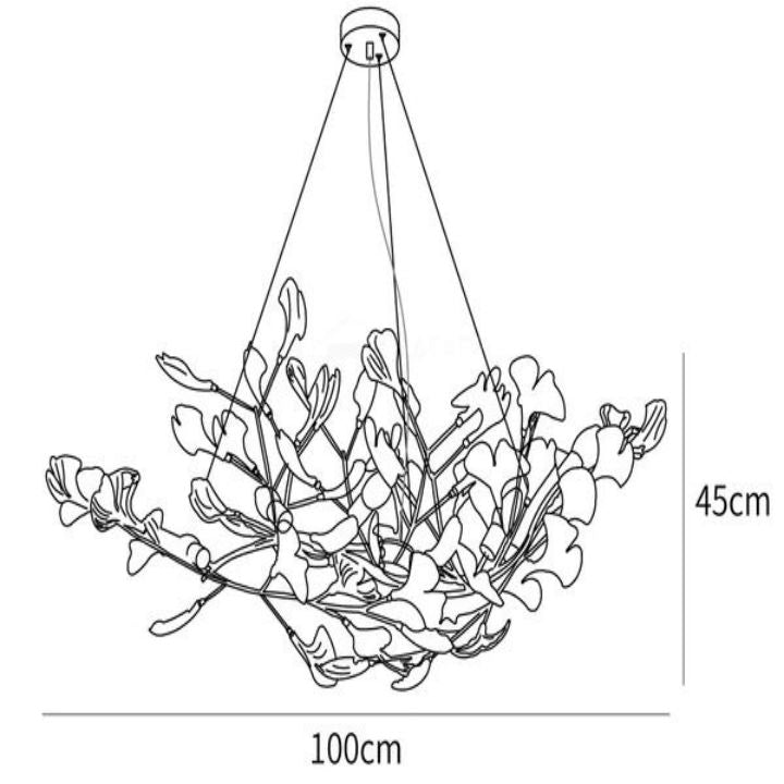 Ginkgo Luxury Chandelier Style D - Oasislives