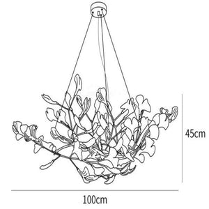 Ginkgo Luxury Chandelier Style D - Oasislives