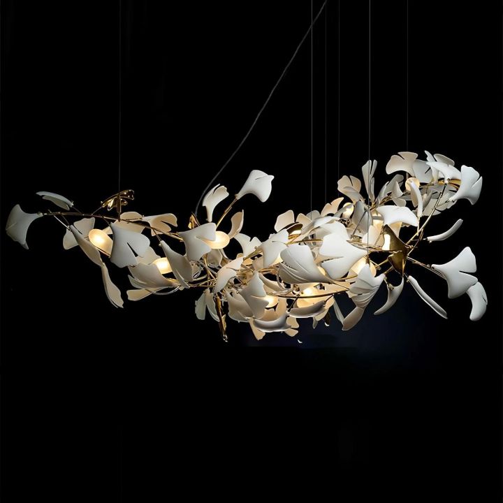 Ceramic Ginkgo Luxury Chandelier Style G - Oasislives