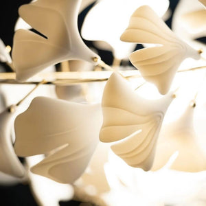 Ceramic Ginkgo Luxury Chandelier Style H - Oasislives