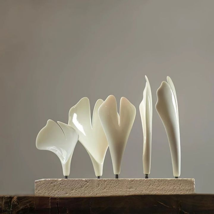 Ceramic Ginkgo Luxury Chandelier Style H - Oasislives