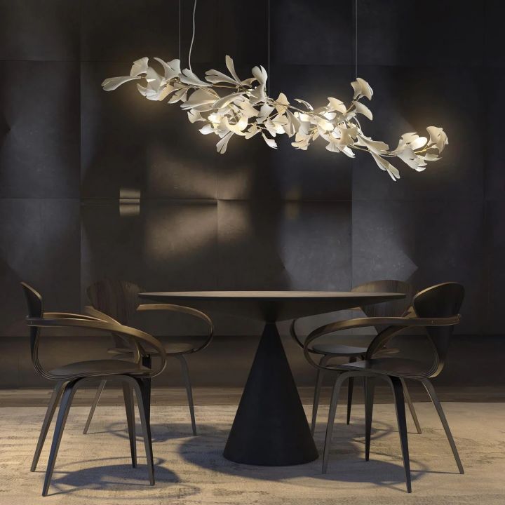 Ceramic Ginkgo Luxury Chandelier Style I - Oasislives