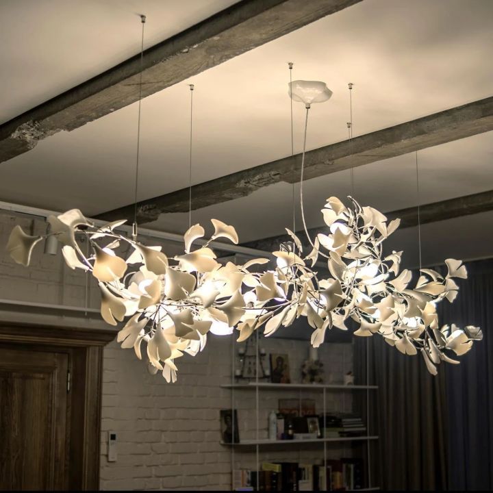 Ceramic Ginkgo Luxury Chandelier Style I - Oasislives