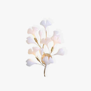 Ceramic Ginkgo Wall Lamp - Oasislives