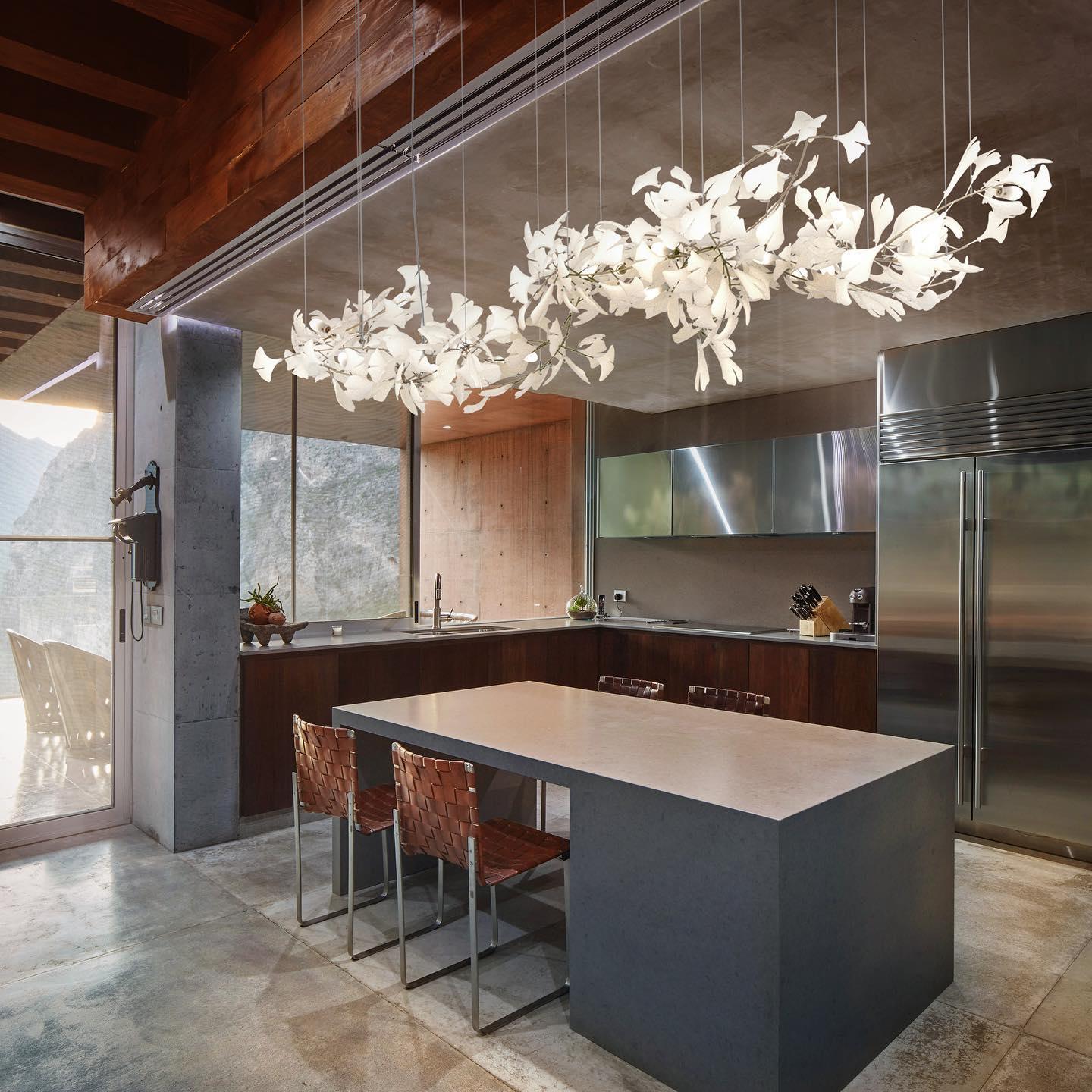 Ginkgo Leaves Chandelier