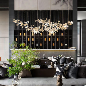 Ginkgo Chandelier K - Oasislives