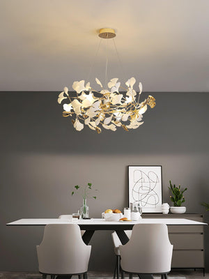 Ginkgo Chandelier H - Oasislives