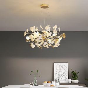 Ginkgo Chandelier H - Oasislives