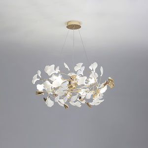 Ginkgo Chandelier H - Oasislives