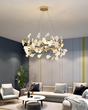Ginkgo Chandelier U - Oasislives