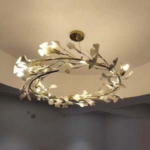Ginkgo Chandelier U - Oasislives