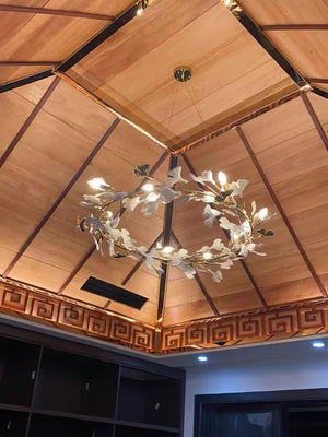 Ginkgo Chandelier U - Oasislives