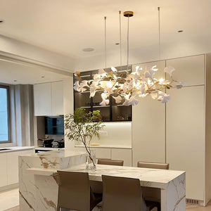 Ginkgo Chandelier K - Oasislives