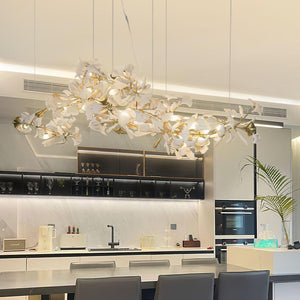 Ginkgo Chandelier K - Oasislives