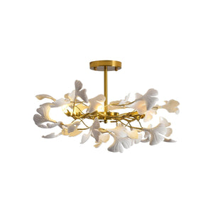 Ginkgo Chandelier L - Oasislives