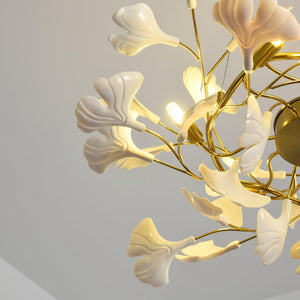 Ginkgo Chandelier L - Oasislives