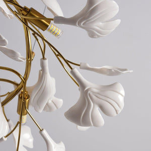 Ginkgo Chandelier L - Oasislives