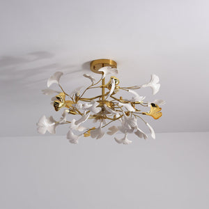 Ginkgo Chandelier L - Oasislives