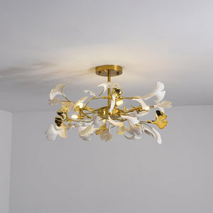 Ginkgo Chandelier L - Oasislives