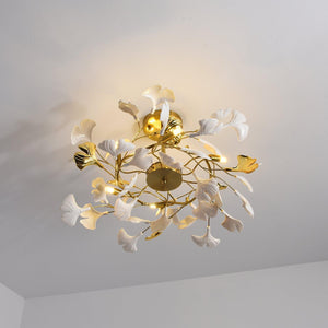Ginkgo Chandelier L - Oasislives