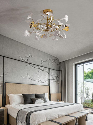 Ginkgo Chandelier L - Oasislives
