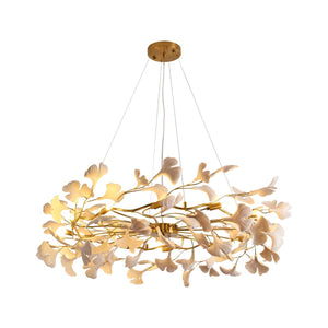 Ginkgo Chandelier P - Oasislives