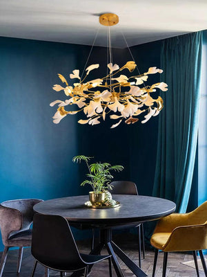 Ginkgo Chandelier P - Oasislives