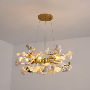 Ginkgo Chandelier P - Oasislives