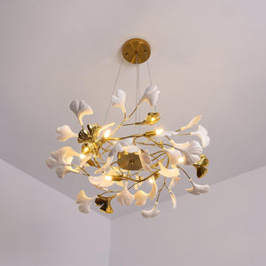 Ginkgo Chandelier P - Oasislives